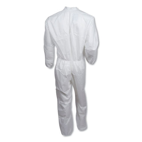 A30 Elastic-back Coveralls, White, 2x-large, 25/carton