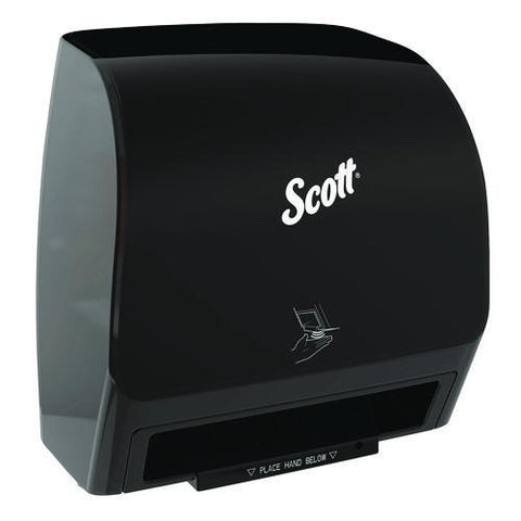 Slimroll Electronic Towel Dispenser, 12.35 X 7.25 X 11.8, Black