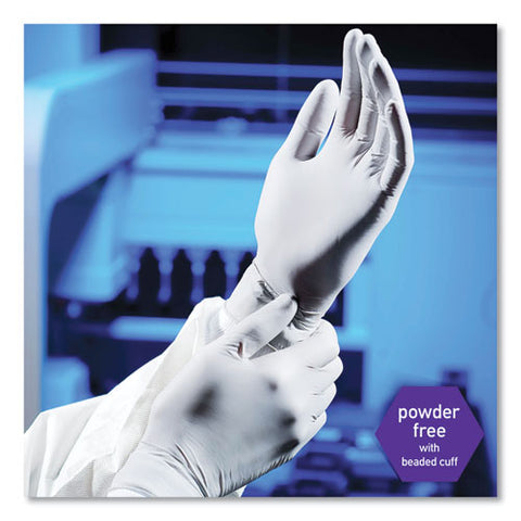 Sterling Nitrile Exam Gloves, Powder-free, Gray, 242 Mm Length, Medium, 200/box