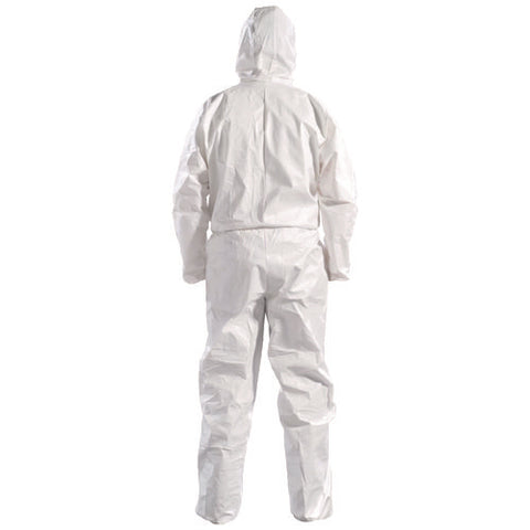 A50 Breathable Splash And Particle Protection Overalls, White, 2x-large, 25/carton