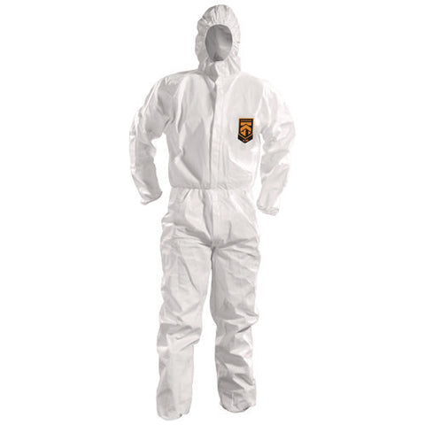 A50 Breathable Splash And Particle Protection Overalls, White, 2x-large, 25/carton