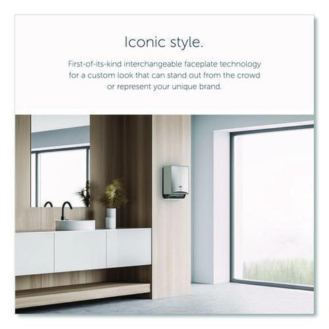 Icon Automatic Roll Towel Recessed Dispenser Housing, Without Trim Panel, Stainless Steel