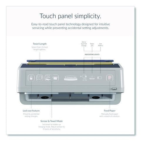 Icon Automatic Roll Towel Recessed Dispenser Housing, Without Trim Panel, Stainless Steel