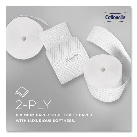 Clean Care Bathroom Tissue, Septic Safe, 2-ply, White, 900 Sheets/roll, 36 Rolls/carton