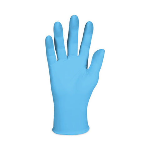 G10 Comfort Plus Blue Nitrile Gloves, Light Blue, Large, 1,000/carton