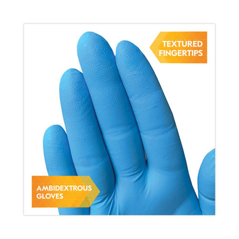 G10 2pro Nitrile Gloves, Blue, Medium, 1,000/carton