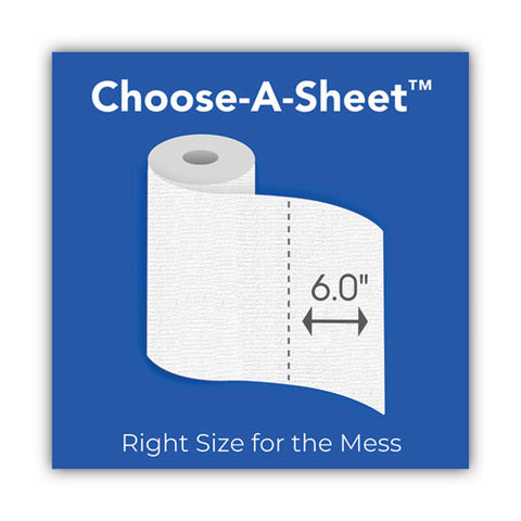 Choose-a-sheet Mega Kitchen Roll Paper Towels, 1-ply, 7.31 X 11, White, 100 Sheets/roll, 15 Rolls/pack, 2 Packs/carton