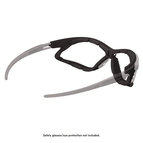 Nemesis Foam Gasket Attachable Eyewear Accessory, Black, 24/carton