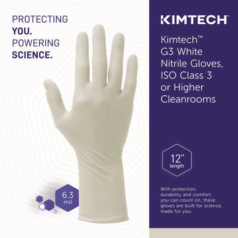 G3 White Nitrile Gloves, X-large, 6.3 Mil, 1,000/carton