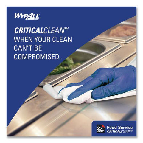 Heavy-duty Foodservice Cloths, 1-ply, 12.5 X 15, White, 300 Sheets/box