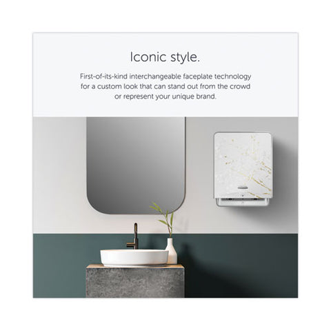 Icon Automatic Roll Towel Dispenser, 20.12 X 16.37 X 13.5, Cherry Blossom