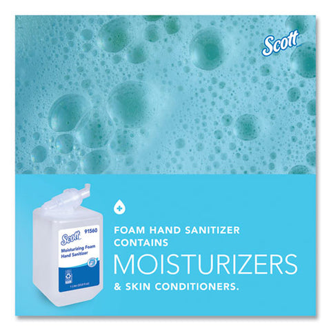 Pro Moisturizing Foam Hand Sanitizer, 1,000 Ml Refill, Fruity Cucumber Scent, 6/carton