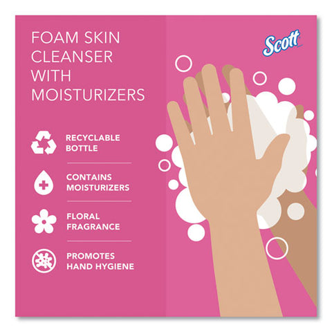 Pro Foam Skin Cleanser With Moisturizers Refill, Citrus Floral Scent, 1.2 L, 2/carton