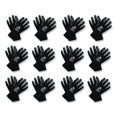Gloves,latex,sz8,12,gy/bk