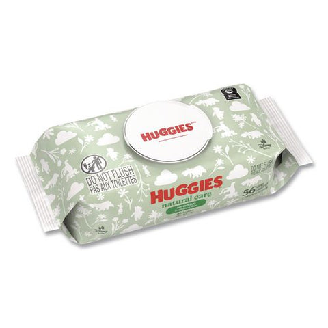 Natural Care Sensitive Baby Wipes, 1-ply, 6.6 X, 7.7, Unscented, Disney Design, 56 Wipes/ez Pull Pouch, 3 Pouches/pack