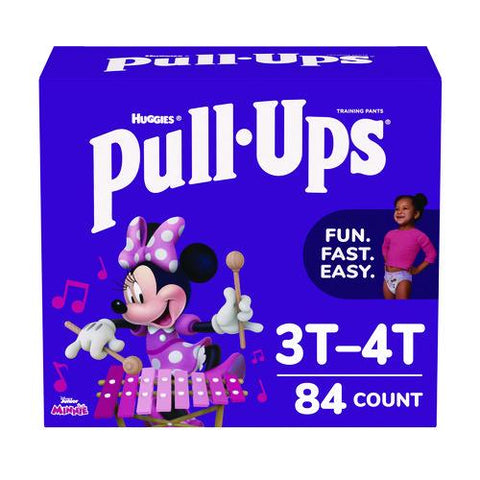 Learning Designs Potty Training Pants For Girls, Size 5, 3t-4t, 32 Lbs To 40 Lbs, 84/carton