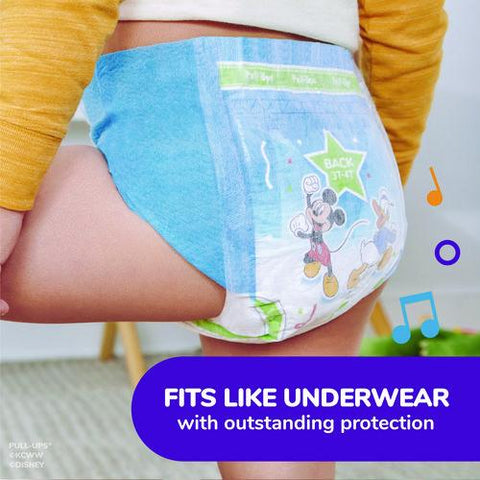 Pull-ups Learning Designs Potty Training Pants For Boys, Size 5, 3t-4t, 32 Lbs To 40 Lbs, 84/carton