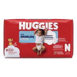 Little Snugglers Baby Diapers, Size Newborn To 10 Lbs, Disney Design, 31/pack