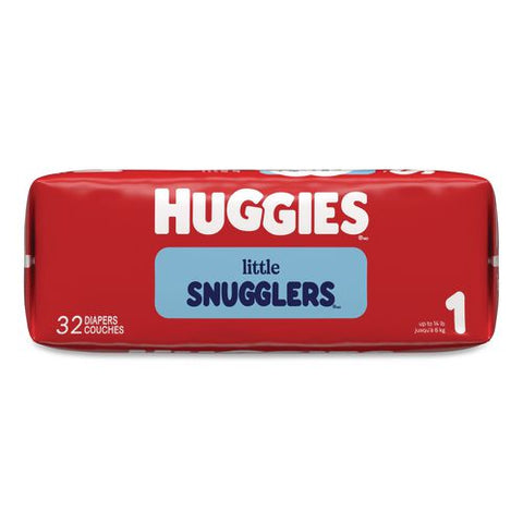 Little Snugglers Baby Diapers, Size 1, 8 Lbs To 14 Lbs, Disney Design, 32/pack
