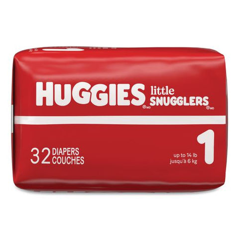Little Snugglers Baby Diapers, Size 1, 8 Lbs To 14 Lbs, Disney Design, 32/pack