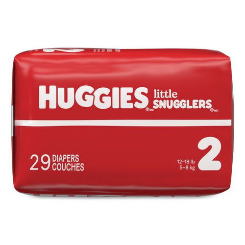Little Snugglers Baby Diapers, Size 2, 12 Lbs To 18 Lbs, Disney Design, 29/pack