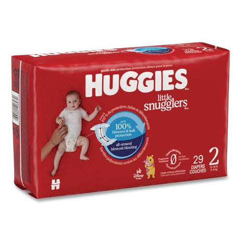 Little Snugglers Baby Diapers, Size 2, 12 Lbs To 18 Lbs, Disney Design, 29 Diapers/pack, 4 Packs/carton