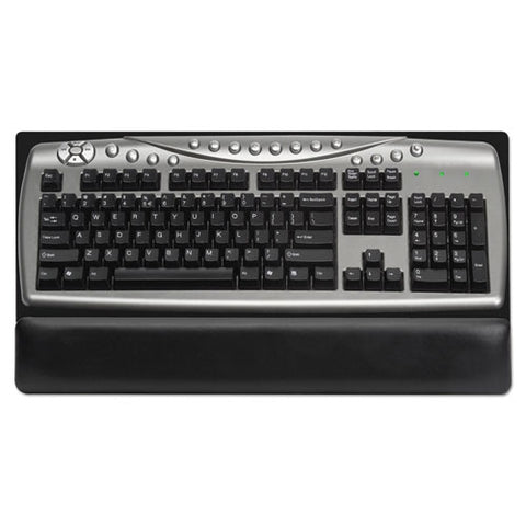 Soft Backed Keyboard Wrist Rest, 19 X 10, Black