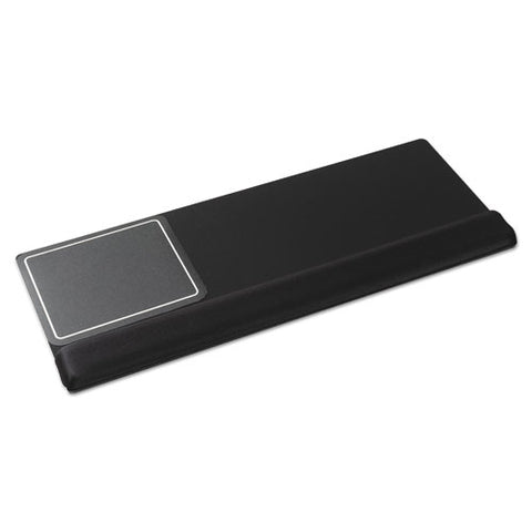 Extended Keyboard Wrist Rest, 27 X 11, Black