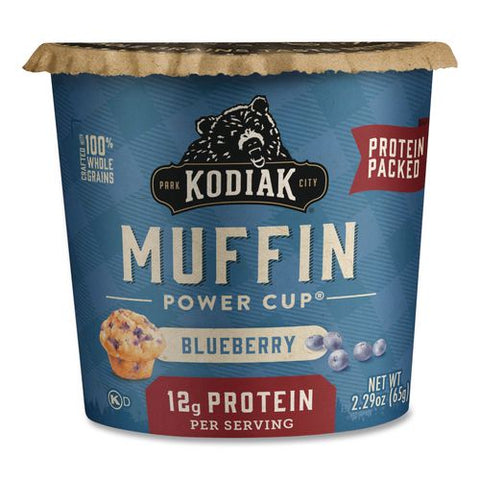 Cakes Blueberry Muffin Power Cup, 2.29 Oz Cup, 12/carton