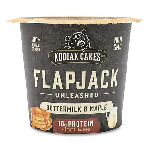 Cakes Buttermilk And Maple Flapjack Power Cup, 2.15 Oz Cup, 12/carton