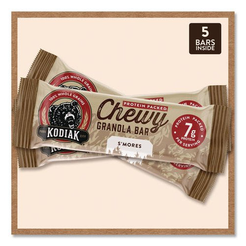 Chewy S'mores Granola Bar, 1.23 Oz Bar, 5/box