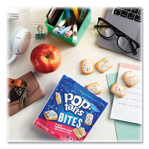 Pop Tarts Bites, Confetti Cake, 3.5 Oz Bag, 6/carton