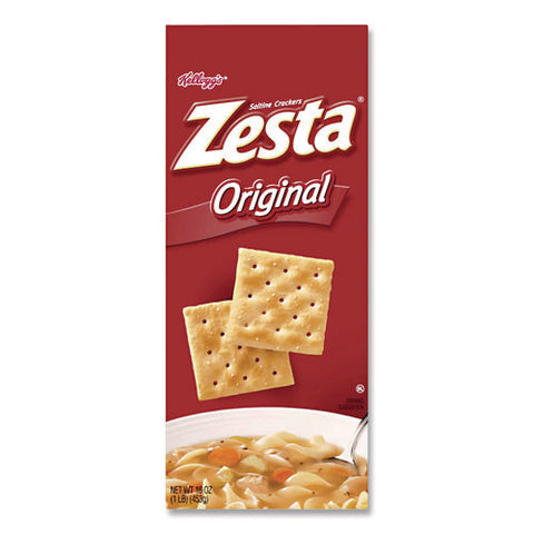 Zesta Original Saltine Crackers, Original Flavor, 16 Oz Box