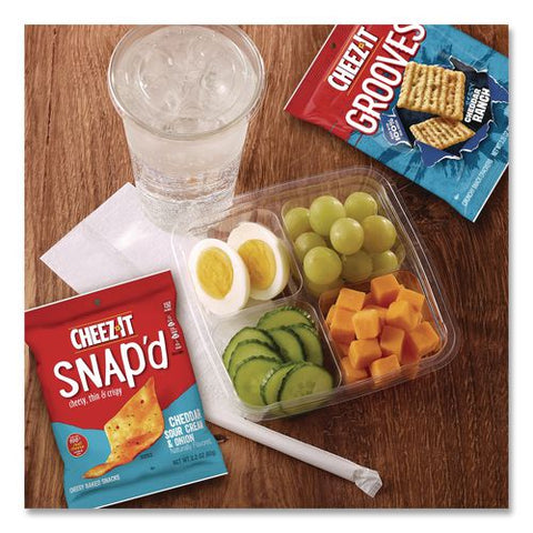 Baked Snack Crackers Flavor Variety Pack, Assorted Sizes And Flavors, 36 Bags/carton