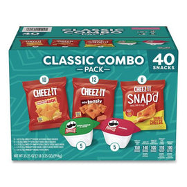 Classic Combo Variety Snack Pack, Assorted Sizes And Flavors, 40/carton