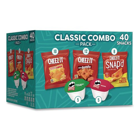 Classic Combo Variety Snack Pack, Assorted Sizes And Flavors, 40/carton