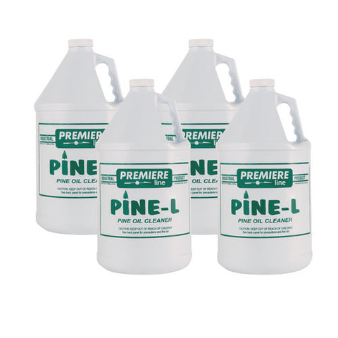 Premier Pine L Cleaner/deodorizer, Pine Oil, 1 Gal Bottle, 4/carton