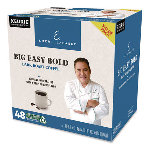 Big Easy Bold Coffee K-cups, 0.4 Oz, 48/box