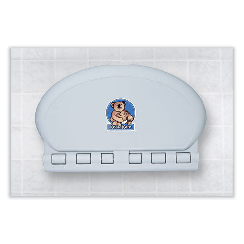 Kb208 Oval Wall Mounted, 34 X 21, Gray