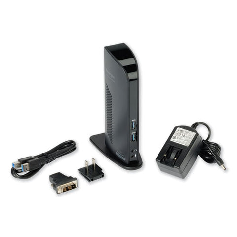 Usb 3.0 Docking Station With Dvi/hdmi/vga Video, 1 Dvi And 1 Hdmi Out