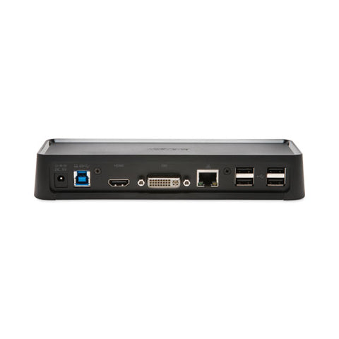 Sd3600 5 Gbps Usb 3.0 Dual 2k Docking Station, Black