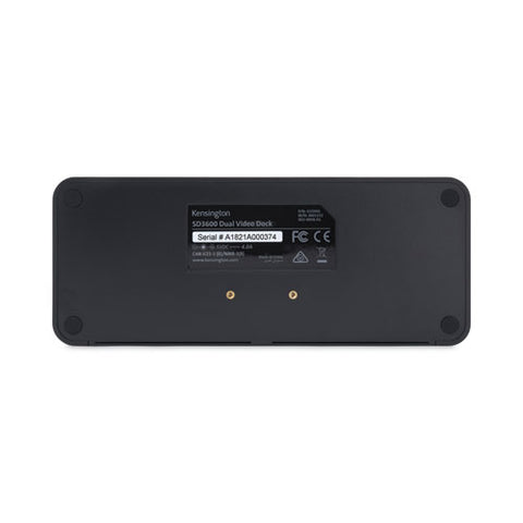 Sd3600 5 Gbps Usb 3.0 Dual 2k Docking Station, Black