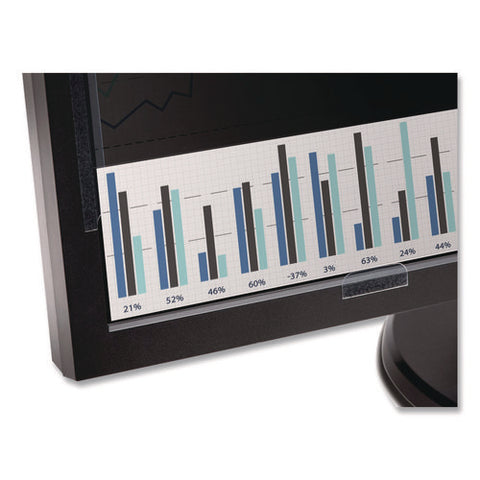 Anti-glare Reversible Privacy Screen For 24" Widescreen Flat Panel Monitor, 16:9 Aspect Ratio