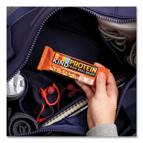 Protein Bars, Crunchy Peanut Butter, 1.76 Oz, 12/pack