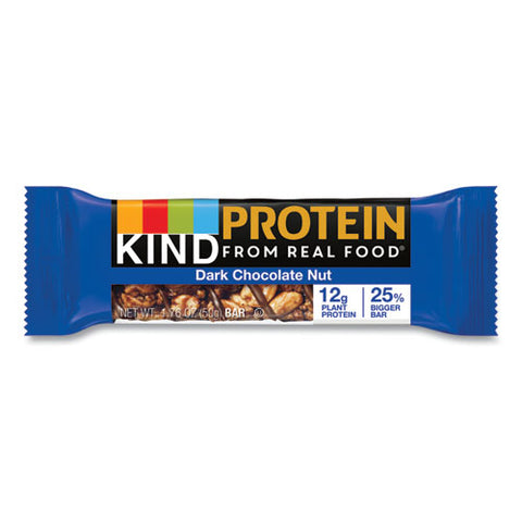 Protein Bars, Double Dark Chocolate, 1.76 Oz, 12/pack