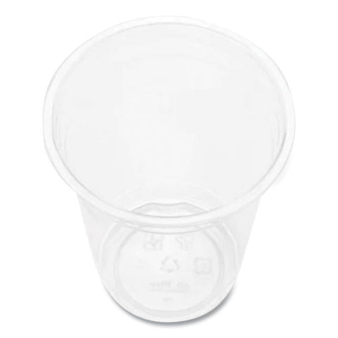 Pet Plastic Cups, 10 Oz, Clear, 1,000/carton