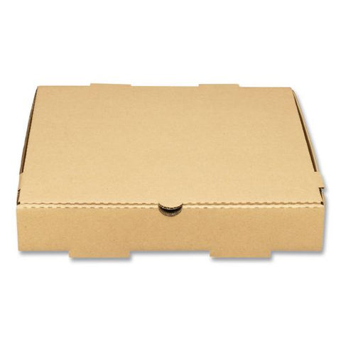 Corrugated Pizza Box, 12 X 12 X 2, Kraft, Cardboard, 50/carton