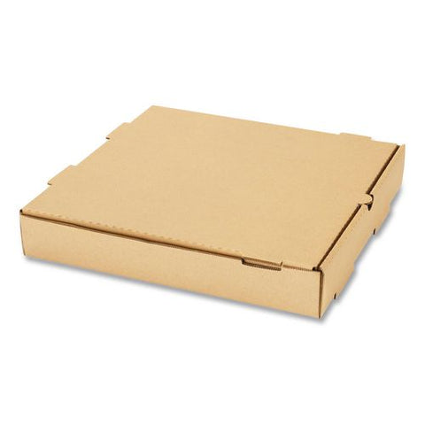 Corrugated Pizza Box, 12 X 12 X 2, Kraft, Cardboard, 50/carton