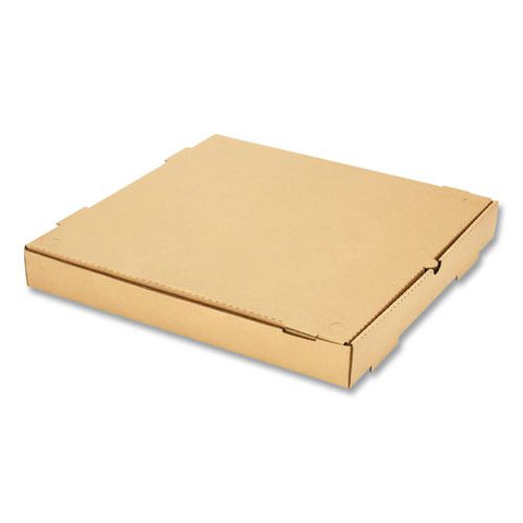 Corrugated Pizza Box, 16 X 16 X 2, Kraft, Cardboard, 50/carton