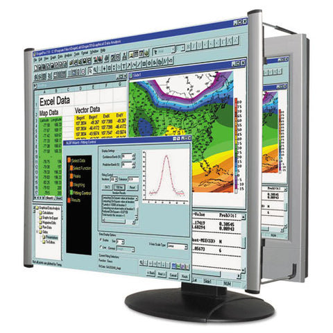 Lcd Monitor Magnifier Filter For 22" Widescreen Flat Panel Monitor, 16:9/16:10 Aspect Ratio